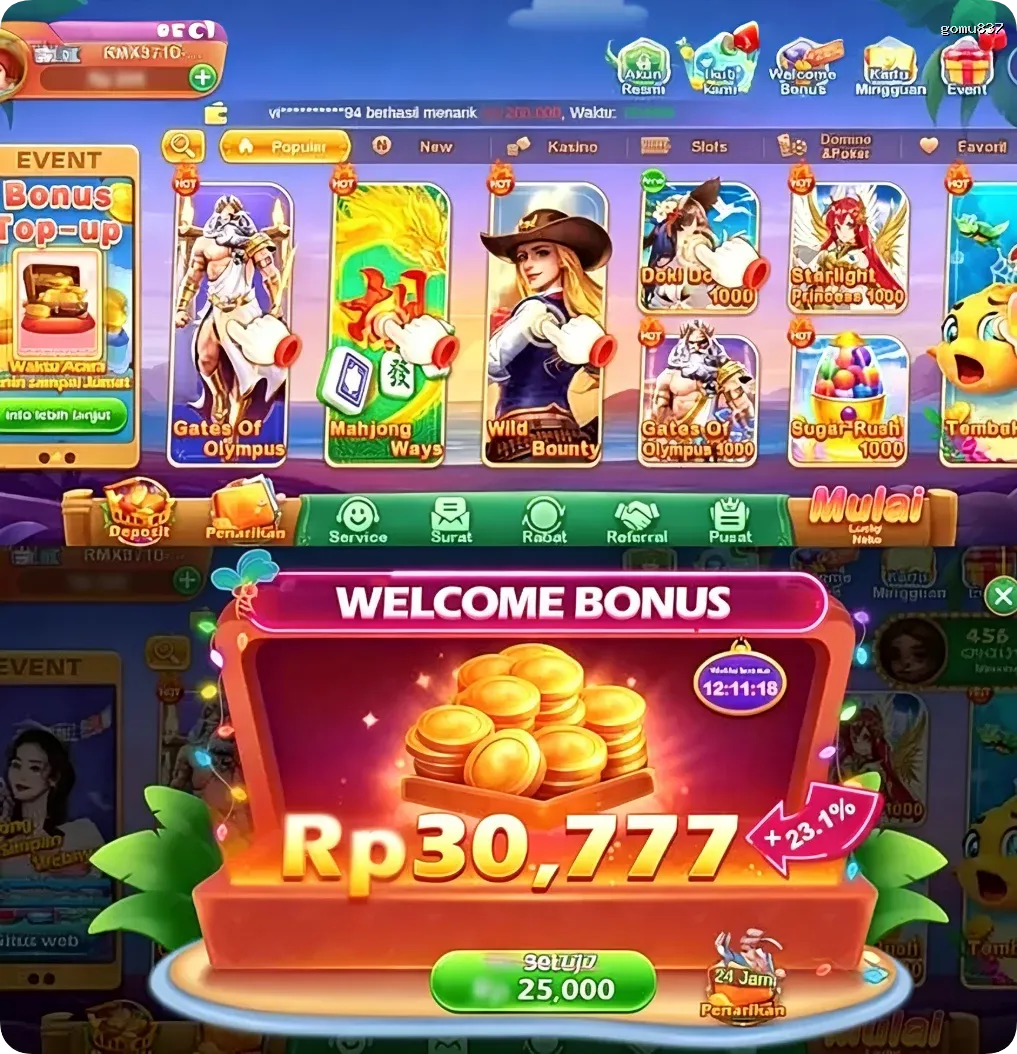 gomu837 Resmi - Unduh APK